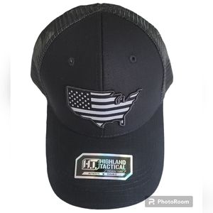 Highland Tactical Mesh Cap Hat One Size Black